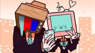 Старый и новый телевизоры