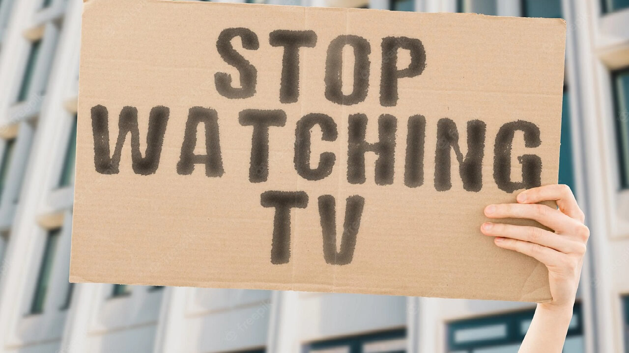 Перестать смотреть телевизор